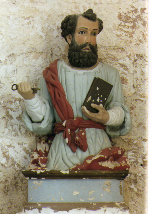 San Pietro (statua) - ambito salentino (ultimo quarto sec. XVII)