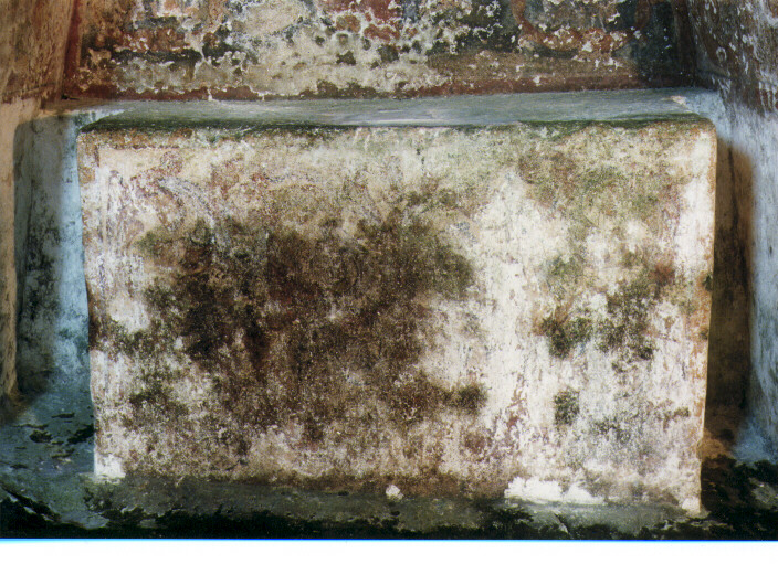 altare - ambito salentino (seconda metà sec. XVII)