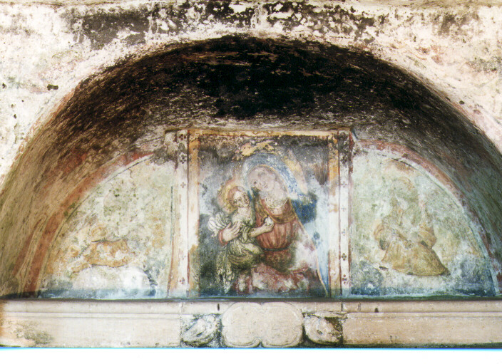 Madonna con Bambino e angeli (dipinto) - ambito salentino (prima metà sec. XIX)