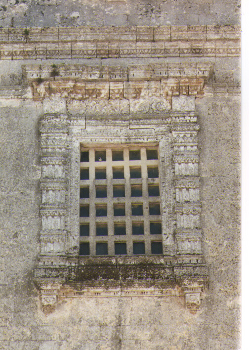 mostra di finestra - ambito salentino (sec. XVII)