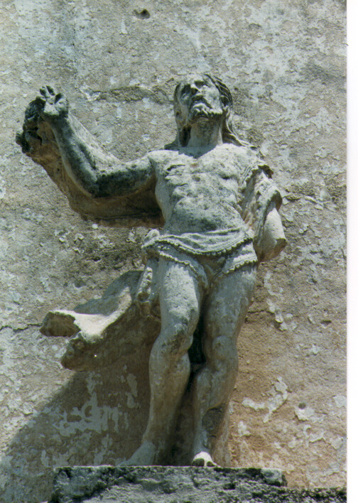 Cristo risorto (statua) - ambito salentino (secc. XVI/ XVII)