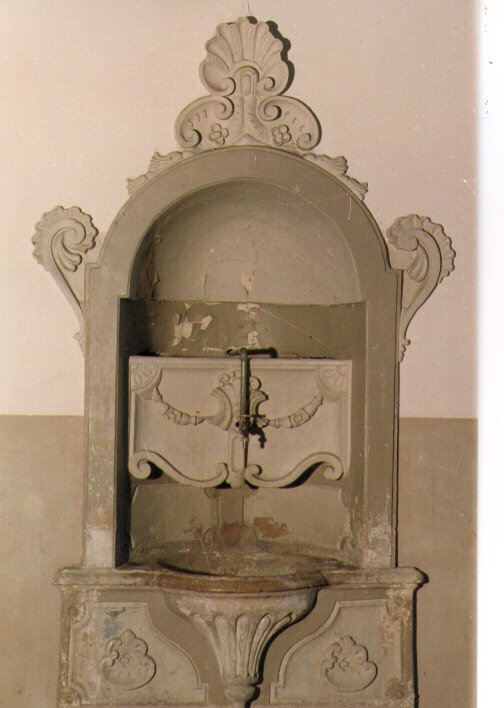 lavabo - ambito salentino (prima metà sec. XIX)