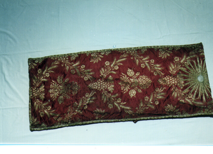 velo omerale - ambito Italia meridionale (seconda metà sec. XIX)