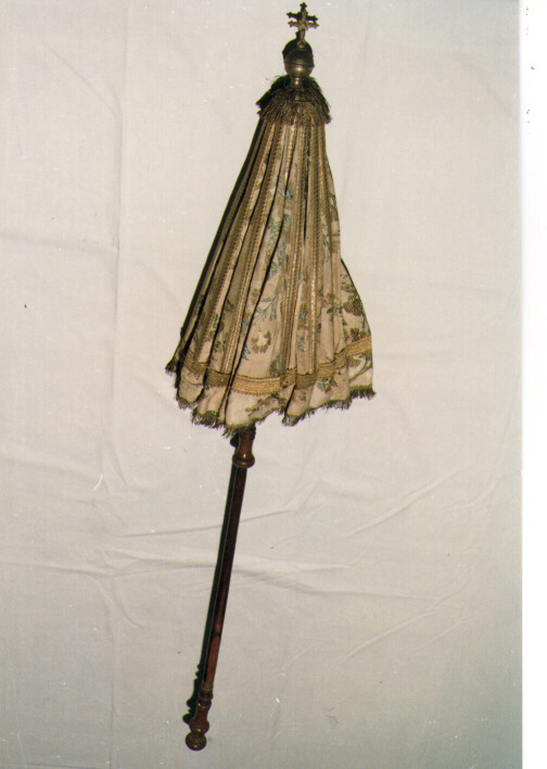 ombrellino processionale - ambito Italia meridionale (sec. XIX)