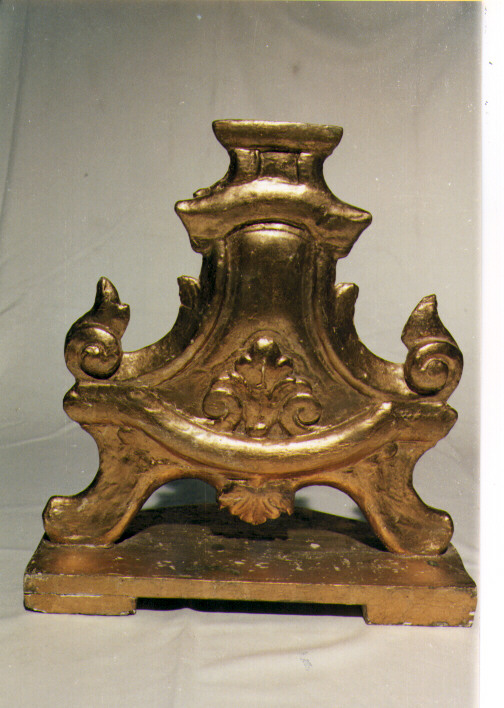 base per croce d'altare - ambito Italia meridionale (seconda metà sec. XVIII)