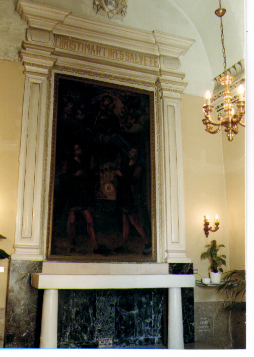 altare - ambito salentino (sec. XVII)