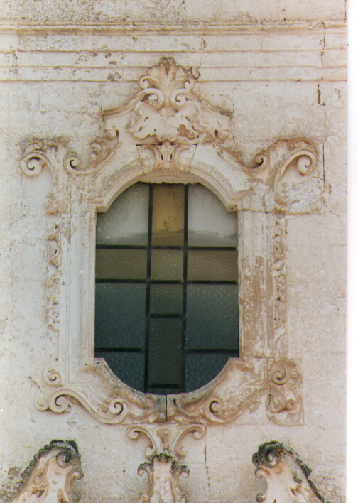 mostra di finestra - ambito salentino (sec. XVIII)