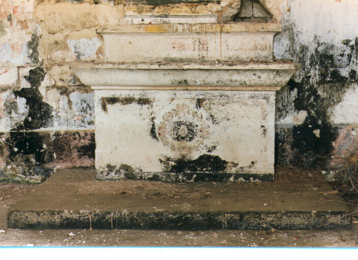 altare - ambito salentino (seconda metà sec. XIX)