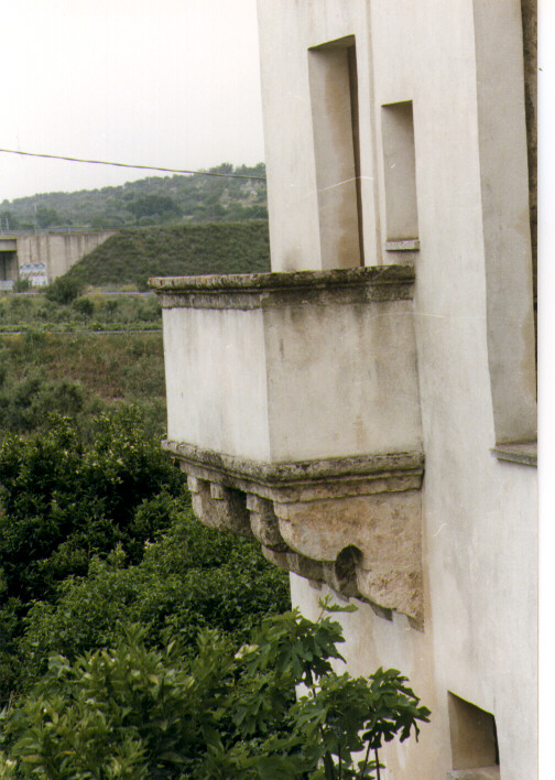 balcone, serie - ambito salentino (fine/inizio secc. XVI/ XVII)