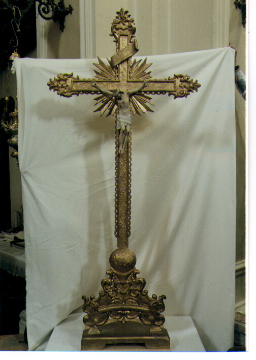 croce d'altare - ambito Italia meridionale (prima metà sec. XIX)