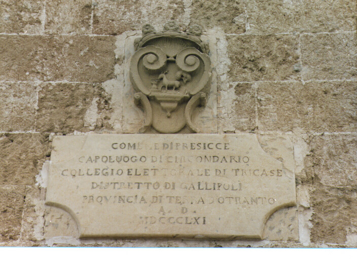 lapide - ambito salentino (sec. XIX)