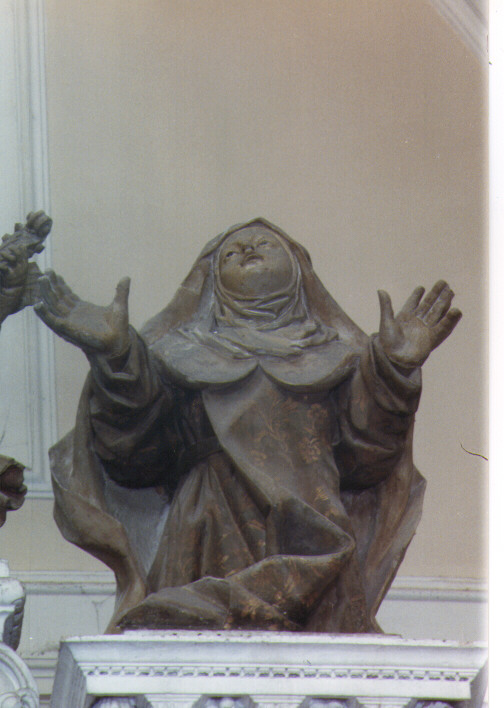 Santa (?) (statua) - ambito salentino (sec. XVII)