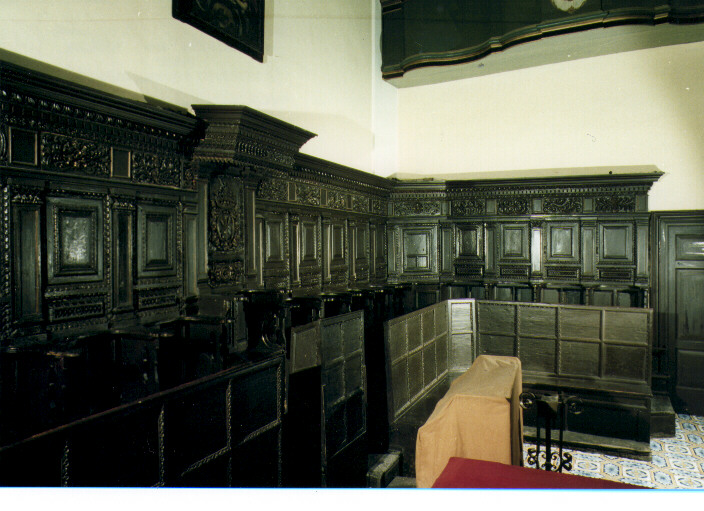 stalli del coro - ambito salentino (sec. XVIII)