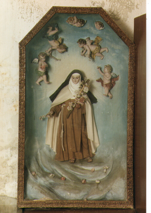 Santa Teresa d'Avila (rilievo) di Bruno Salvatore (prima metà sec. XX)