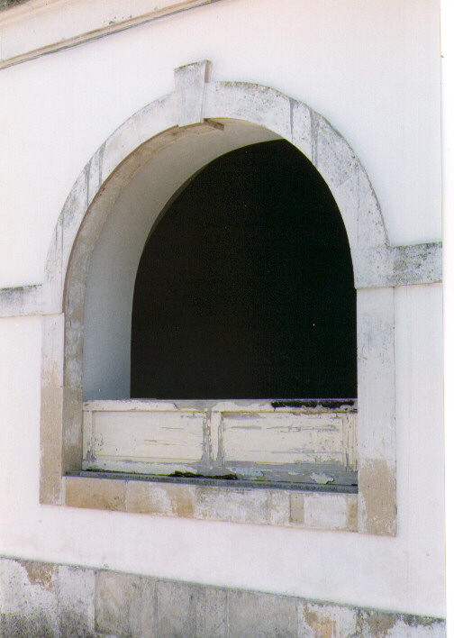 mostra di finestra - ambito salentino (fine/inizio secc. XIX/ XX)