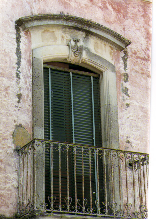 mostra di portafinestra - ambito salentino (primo quarto sec. XX)