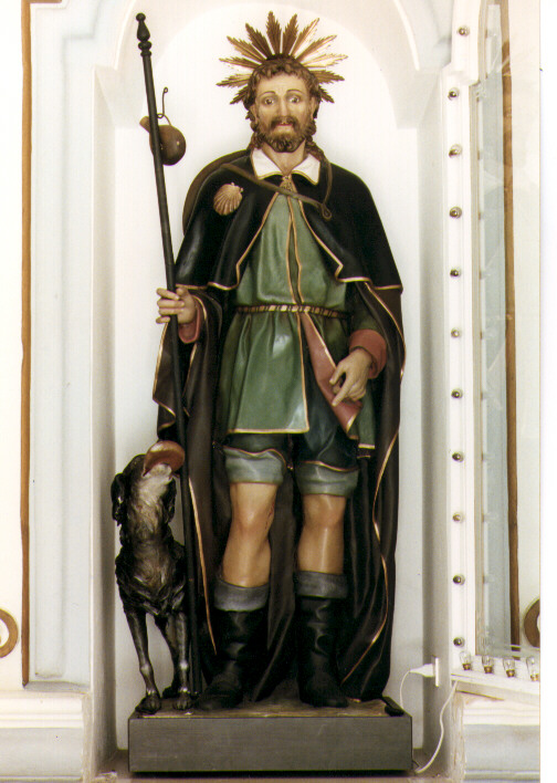 San Rocco (statua) - ambito salentino (primo quarto sec. XX)