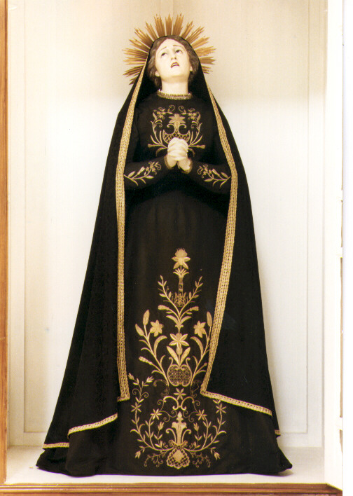 Madonna Addolorata (manichino) - ambito salentino (ultimo quarto sec. XIX)