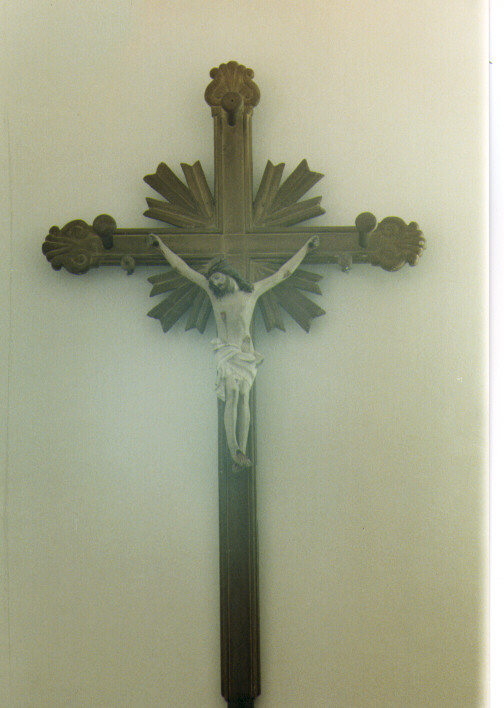 crocifisso - ambito salentino (fine/inizio secc. XIX/ XX)