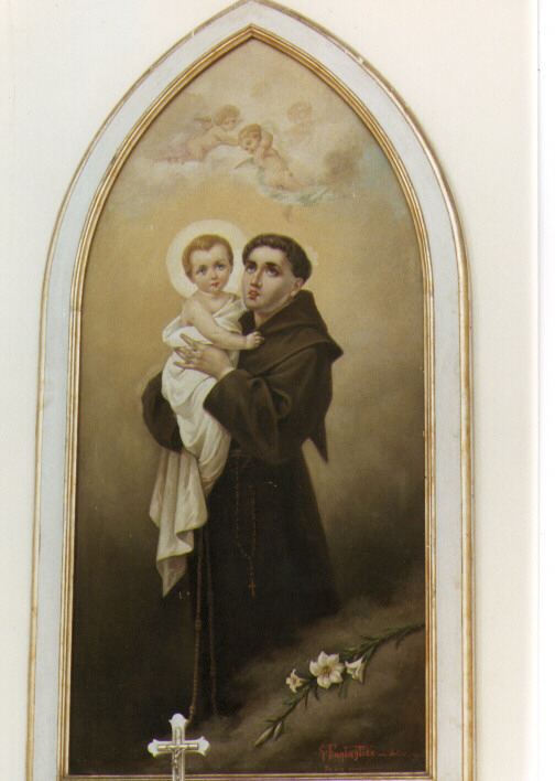 Sant'Antonio da Padova (dipinto) di Fantastico G (sec. XX)