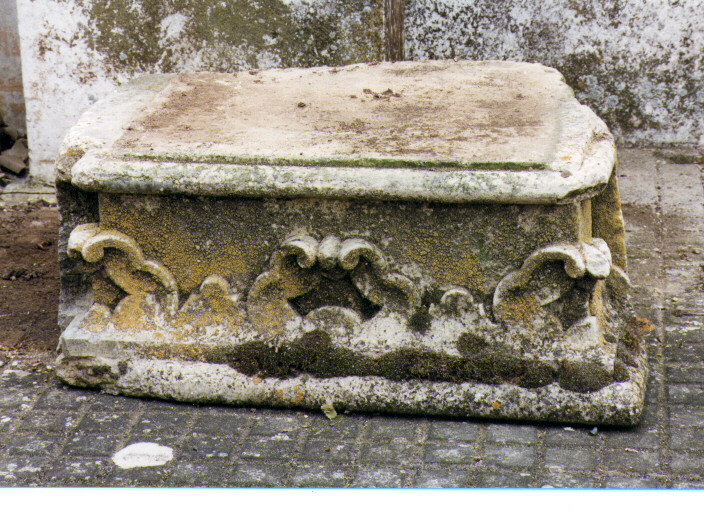 altare, frammento - ambito salentino (inizio sec. XIX)