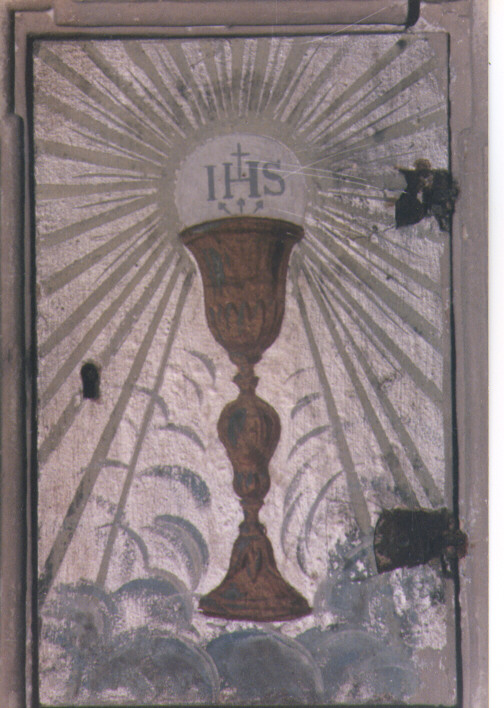 sportello di tabernacolo - ambito salentino (sec. XVIII)