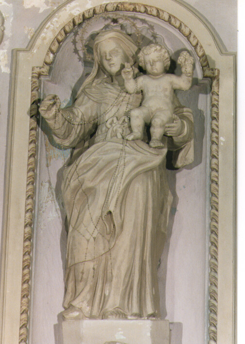 Madonna del Rosario (statua) - ambito salentino (metà sec. XVIII)