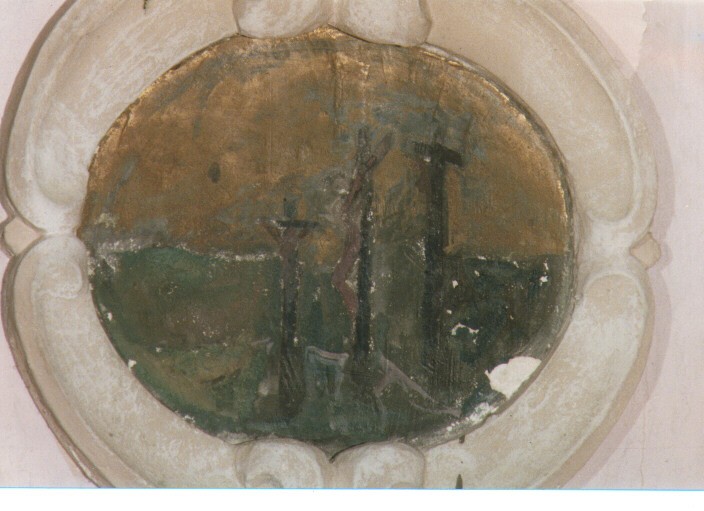 crocifissione (formella) - ambito salentino (metà sec. XVIII)