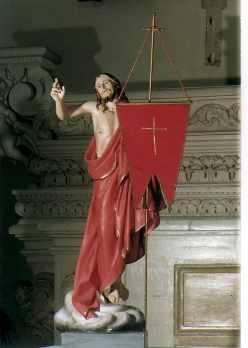 Cristo risorto (statua) - ambito salentino (primo quarto sec. XX)