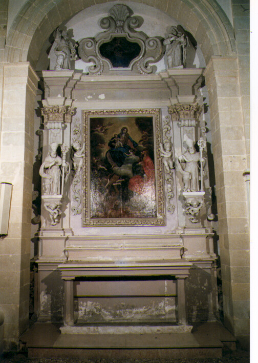 altare - ambito salentino (metà sec. XVIII)