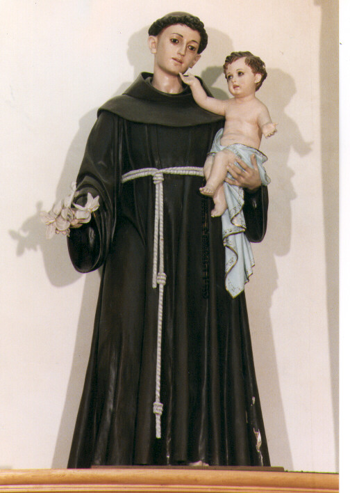 Sant'Antonio da Padova (statua) - ambito salentino (primo quarto sec. XX)