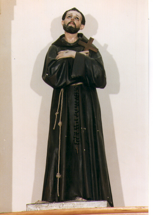 San Francesco d'Assisi (statua) - ambito salentino (fine/inizio secc. XIX/ XX)