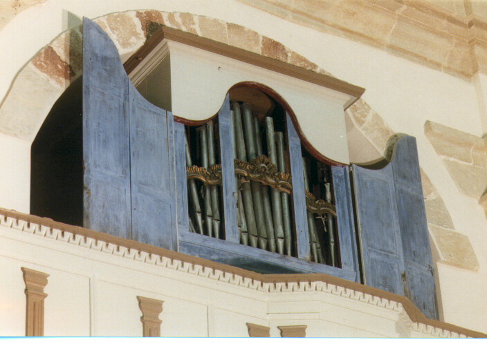 cassa d'organo - ambito salentino (fine sec. XIX)