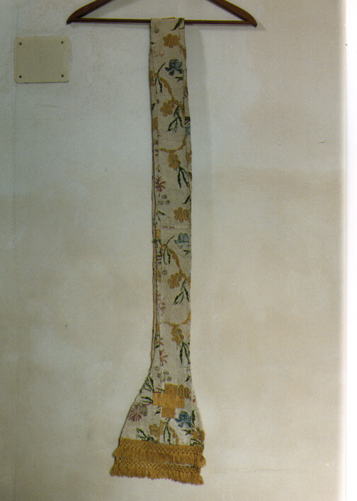 stola - manifattura Italia meridionale (ultimo quarto sec. XVIII)