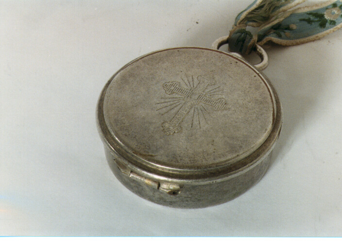 teca eucaristica - ambito salentino (seconda metà sec. XIX)