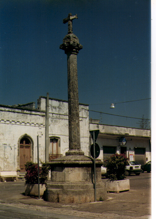 colonna - ambito salentino (sec. XVII)