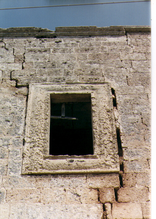 mostra di finestra - ambito salentino (sec. XVII)