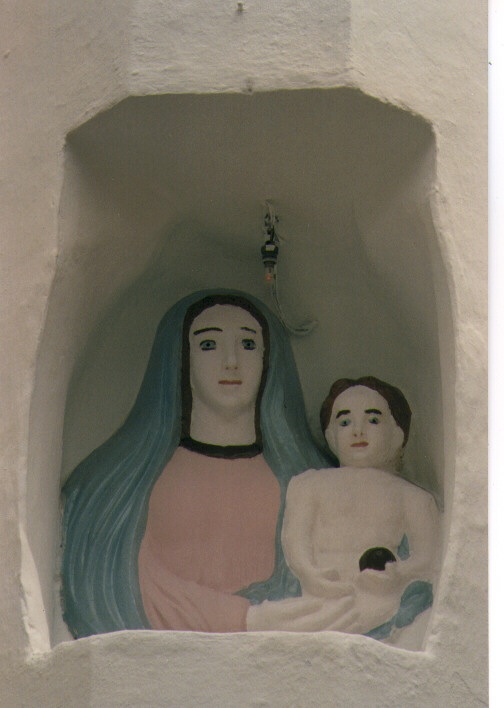 Madonna con Bambino (rilievo) - ambito salentino (sec. XIX)
