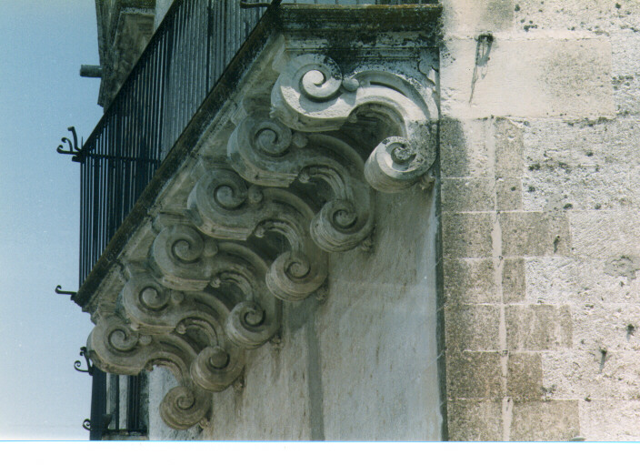 balcone - ambito salentino (seconda metà sec. XVIII)