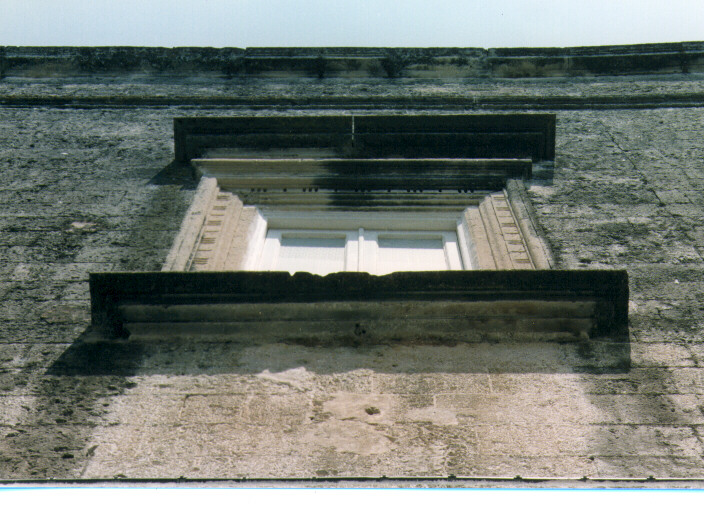 mostra di finestra, serie - ambito salentino (primo quarto sec. XVIII)