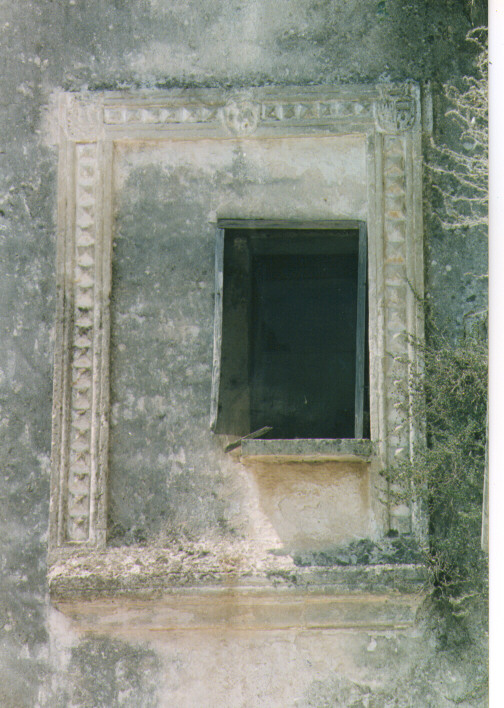 mostra di finestra - ambito salentino (prima metà sec. XVII)
