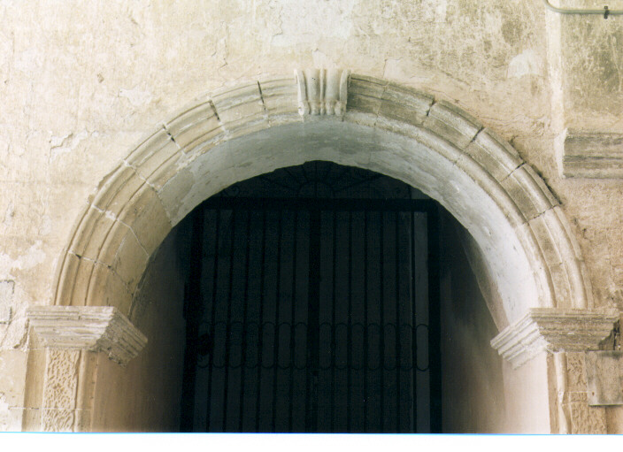 archivolto - ambito salentino (sec. XVIII)