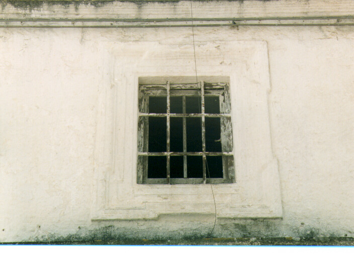 mostra di finestra - ambito salentino (sec. XVIII)