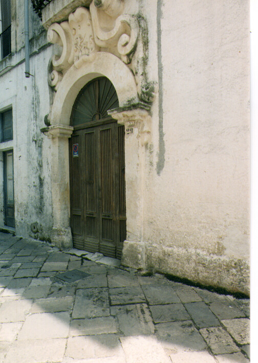 portale - ambito salentino (seconda metà sec. XVIII)