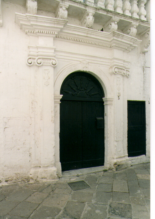 portale - ambito salentino (fine/inizio secc. XVIII/ XIX)