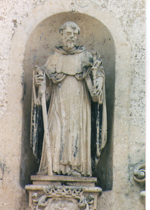 San Domenico (statua) - ambito salentino (sec. XVIII)