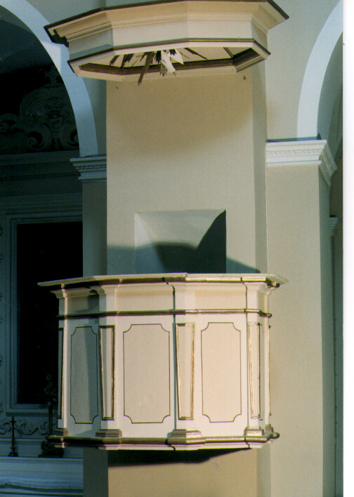 pulpito - ambito salentino (seconda metà sec. XIX)