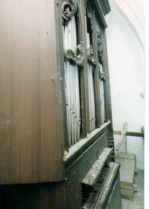 cassa d'organo - ambito salentino (prima metà sec. XIX)