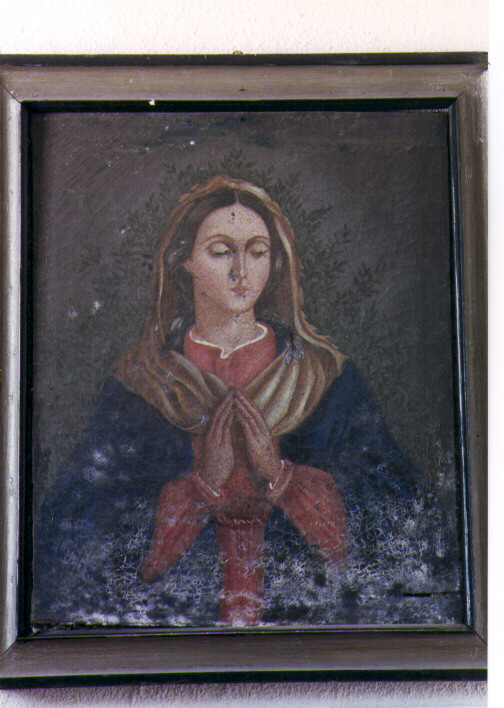 Madonna orante (dipinto) - ambito salentino (prima metà sec. XIX)