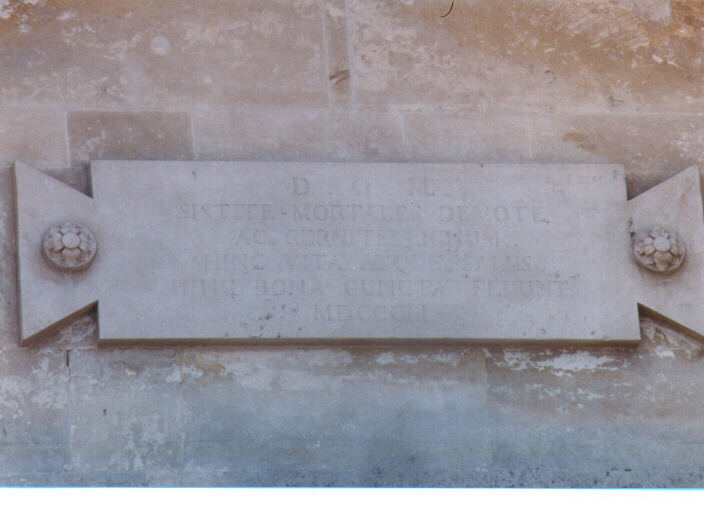 lapide - ambito salentino (sec. XIX)